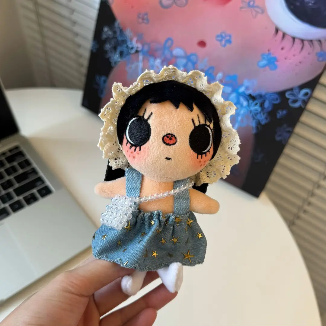 Original New Product Yuyu Cartoon Character Plush Toy Set, Cute Yuyu Art Exhibition High-Value Doll Outfit Replacement