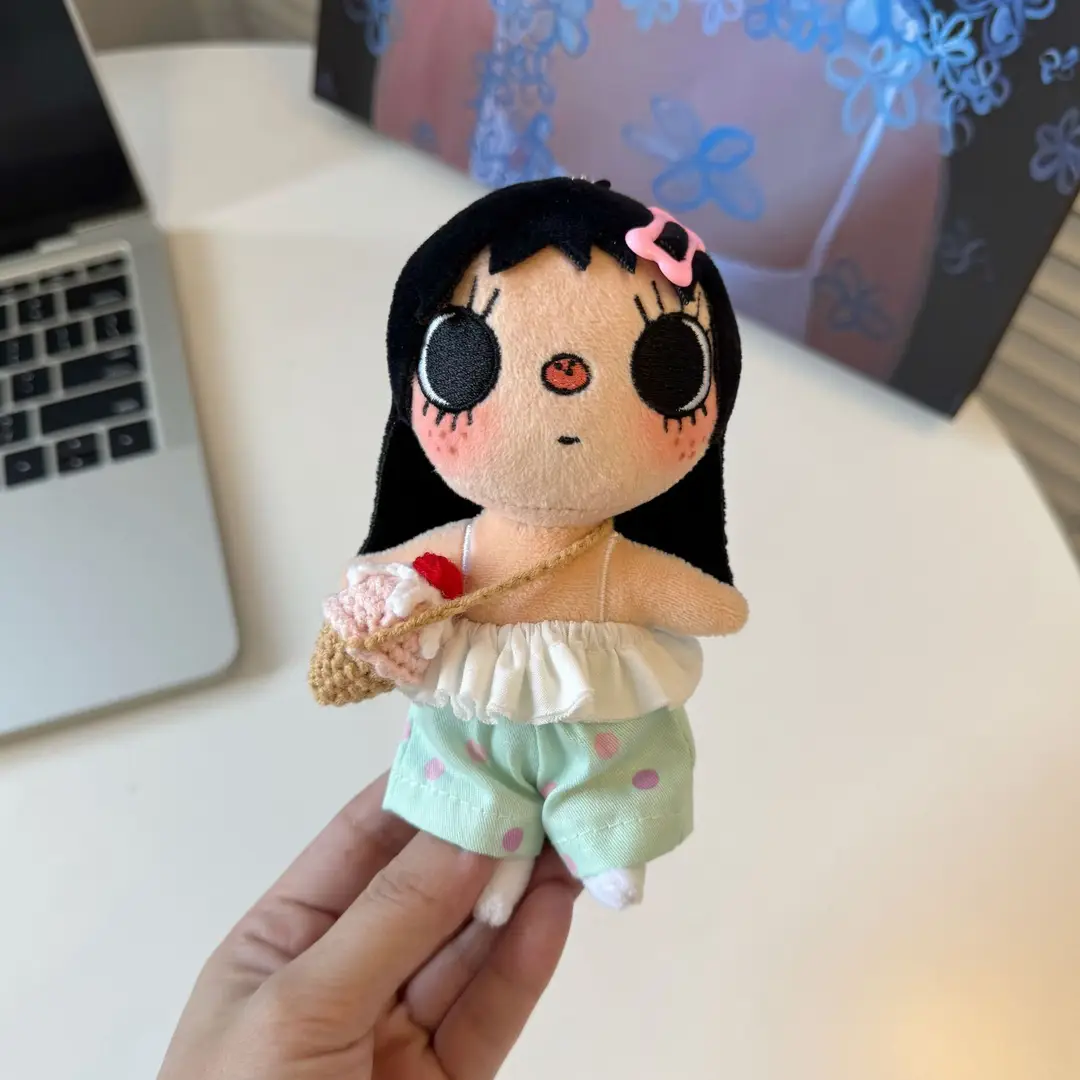 Original New Product Yuyu Cartoon Character Plush Toy Set, Cute Yuyu Art Exhibition High-Value Doll Outfit Replacement
