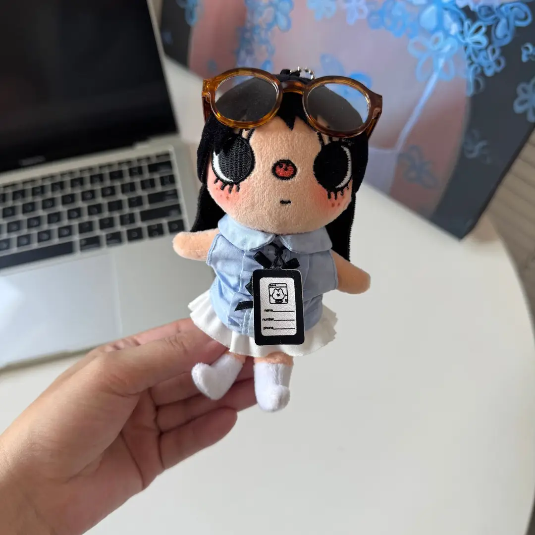 Original New Product Yuyu Cartoon Character Plush Toy Set, Cute Yuyu Art Exhibition High-Value Doll Outfit Replacement