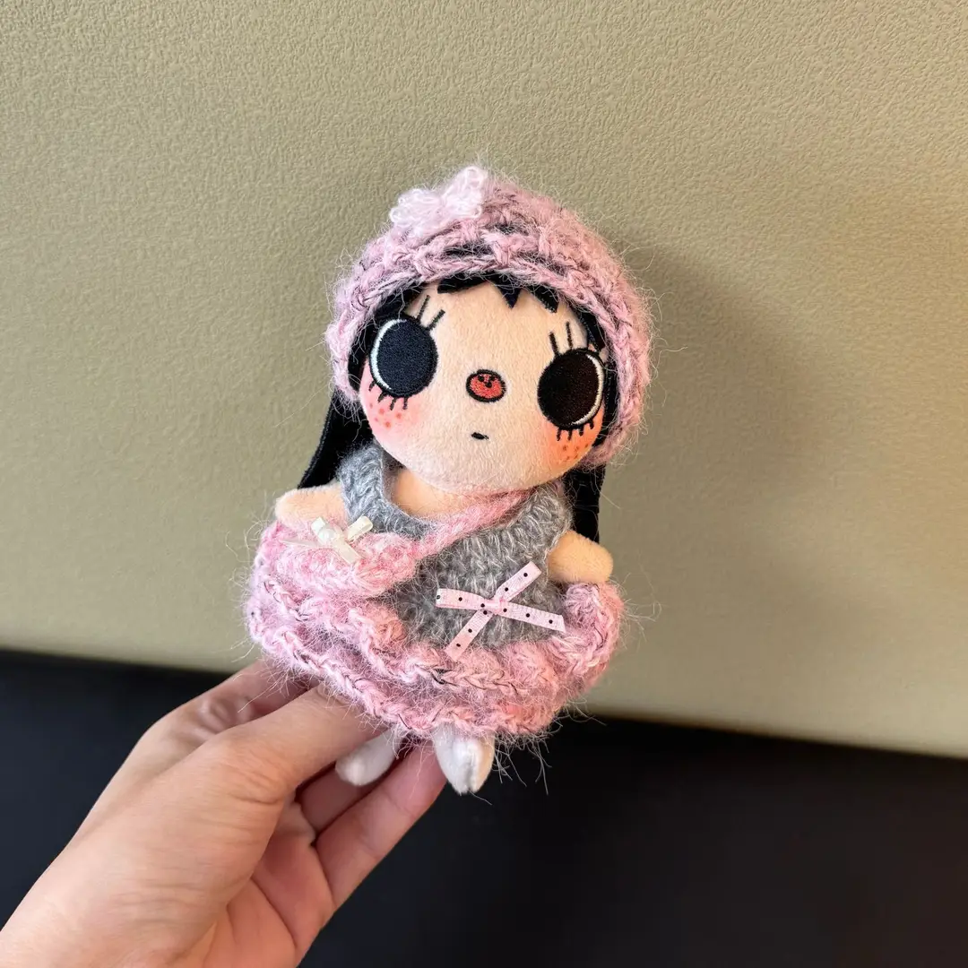 Original New Product Yuyu Cartoon Character Plush Toy Set, Cute Yuyu Art Exhibition High-Value Doll Outfit Replacement