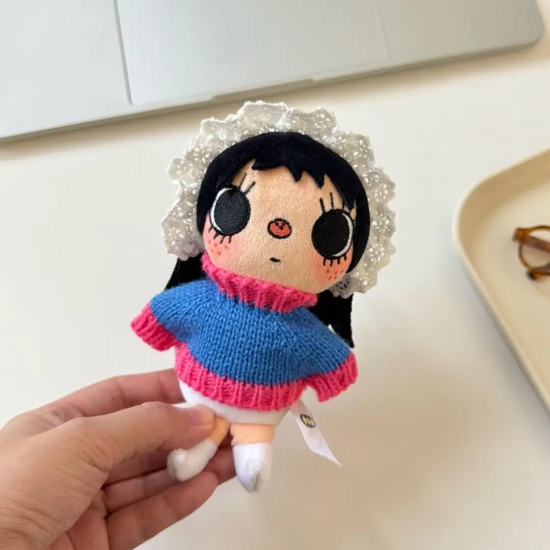 Original New Product Yuyu Cartoon Character Plush Toy Set, Cute Yuyu Art Exhibition High-Value Doll Outfit Replacement