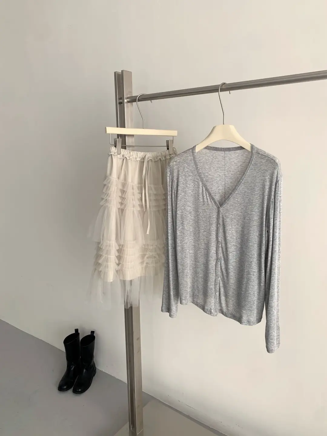 Tencel Modal Cardigan Silk Spring and Summer Lightweight Korean-Style Skin-Friendly Cotton Wool Knitwear Women's Buttoned Long-Sleeved Top — feature 11