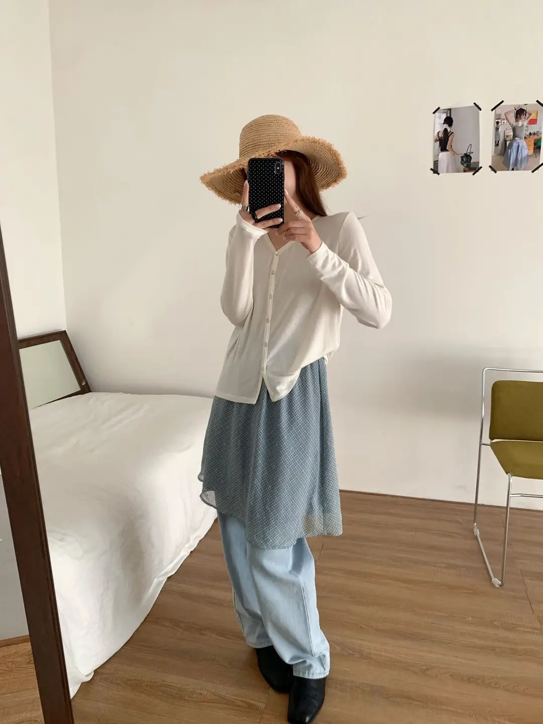 Tencel Modal Cardigan Silk Spring and Summer Lightweight Korean-Style Skin-Friendly Cotton Wool Knitwear Women's Buttoned Long-Sleeved Top - Image 4