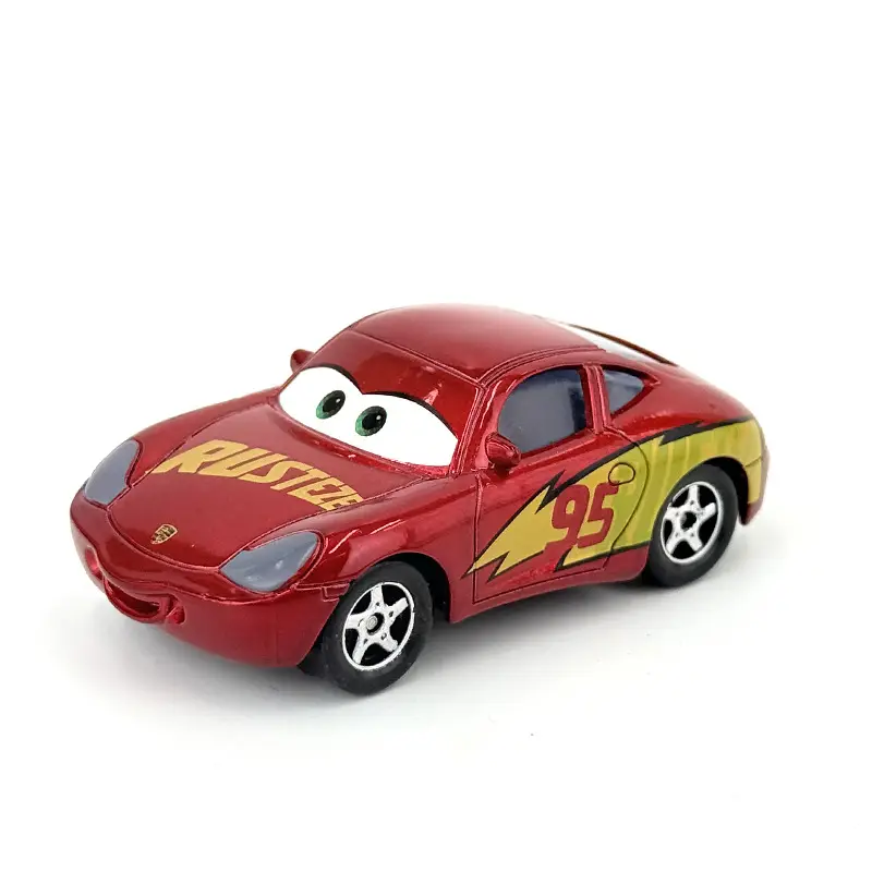 Cars: the Racing Story Alloy Toy Cars Electroplated Red Lightning Mcqueen Sally Carbur Model Children's Toys