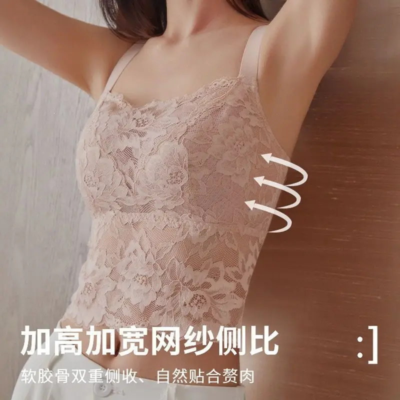 Lace Lingerie for Women with Large Busts, Anti-Exposure, Sexy Backless Bra, Summer Thin Style, Plus-Size Full Cup Bra