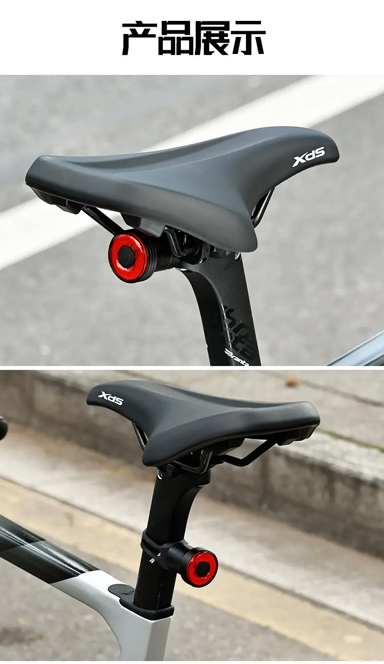 Bicycle Tail Light, Road Bike Brake Sensor Warning Light, USB Waterproof Light, Outdoor Mountain Bike Cycling Light — feature 20