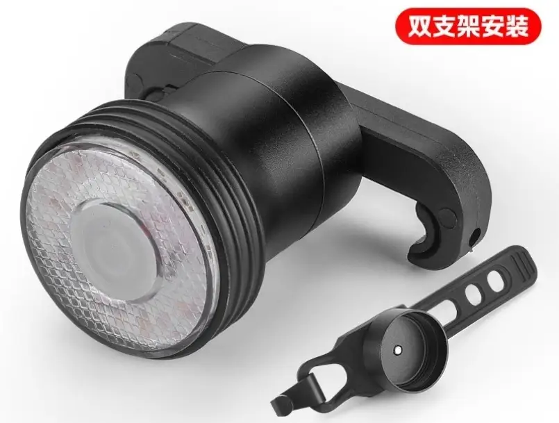 Bicycle Tail Light, Road Bike Brake Sensor Warning Light, USB Waterproof Light, Outdoor Mountain Bike Cycling Light