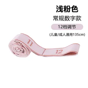 Digital Segmented Yoga Resistance Bands, Resistance Bands for Strength Training, Fitness Back Exercises, Pilates, Dance, and Body Shaping