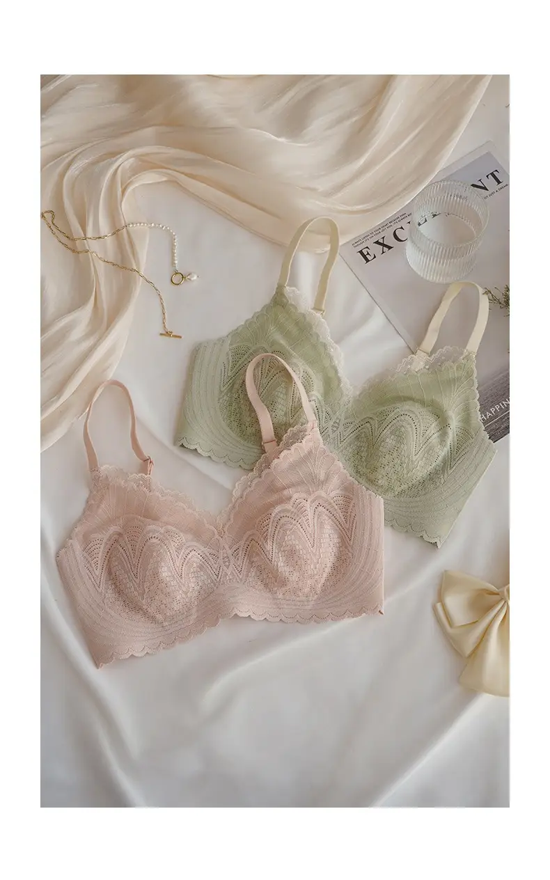 Summer Ultra-Thin Cool-Feel Bra for Women with Large Busts, Makes the Bust Appear Smaller and Slimmer, Breathable and Comfortable, Wireless, Side Breast Support, Seamless Bra — feature 14