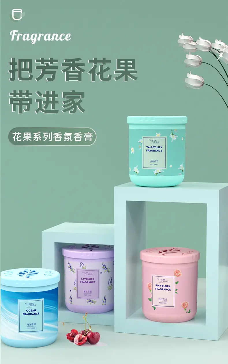 [Premium Selection] Aromatherapy Indoor Fragrance to Remove Odors, Long-Lasting Scent, Household Indoor Solid Fragrance Balm, Toilet Deodorizer — feature 1