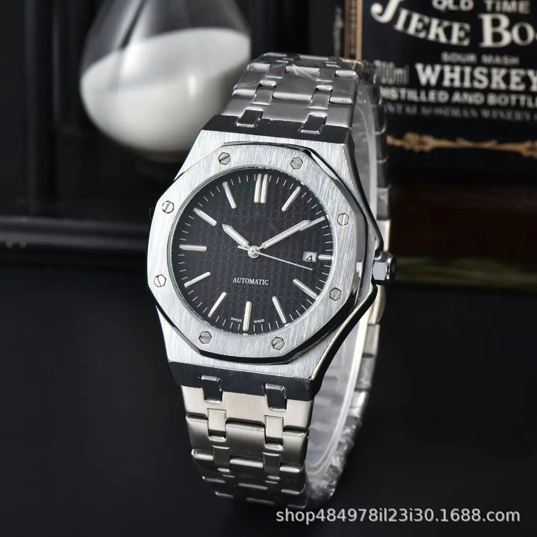 2026 Exquisite Cross-Border Oak Series Shaped Dial Luminous Frosted Quartz Watch