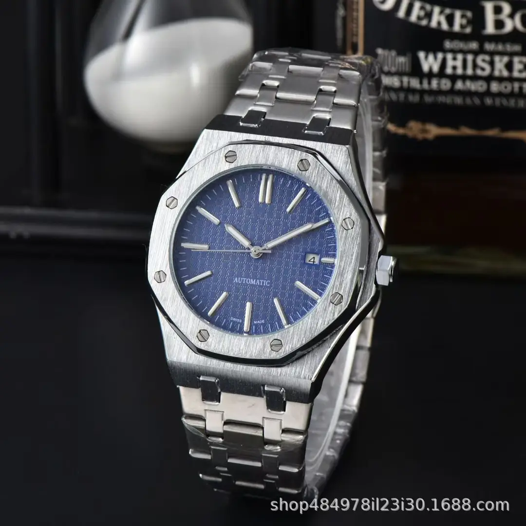 2026 Exquisite Cross-Border Oak Series Shaped Dial Luminous Frosted Quartz Watch