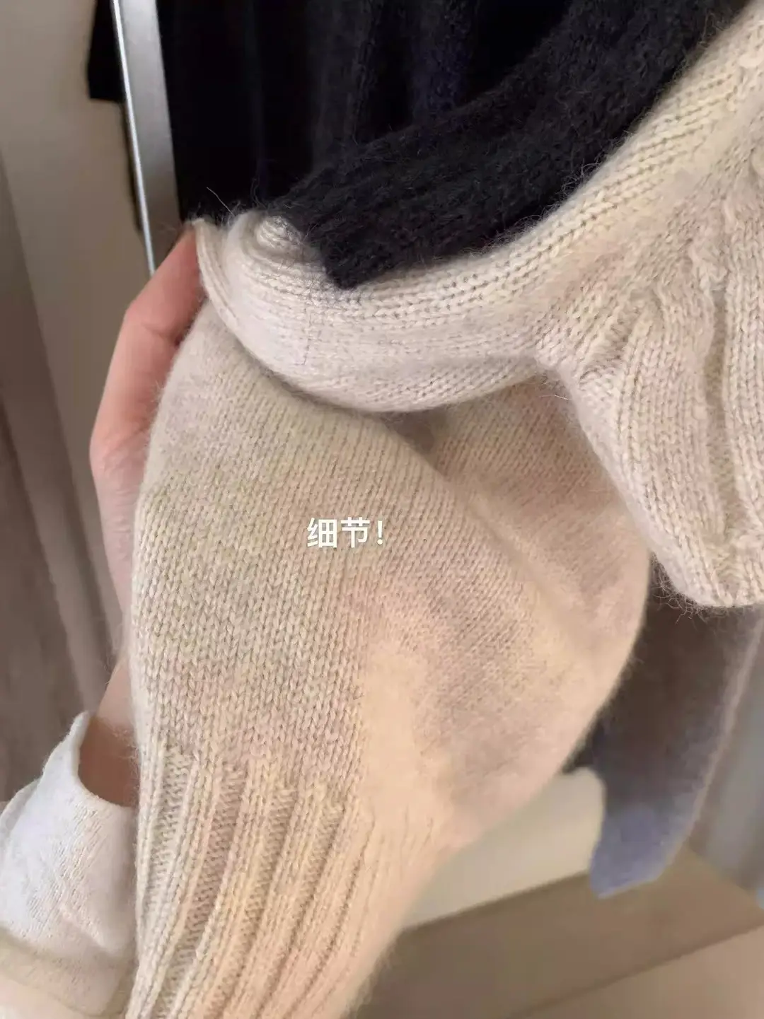White Half-Turtleneck Sweater, Short-Sleeved Thickened Knitted Base Layer, New Autumn and Winter Style, Great for Layering, Very Stylish Top for Women — feature 20
