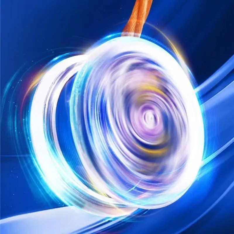 Popular Glowing Yo-Yo for Children, Automatic Spinning Sleep-Inducing Yoyo for Boys, Beginner-Level Uu Ball — feature 9