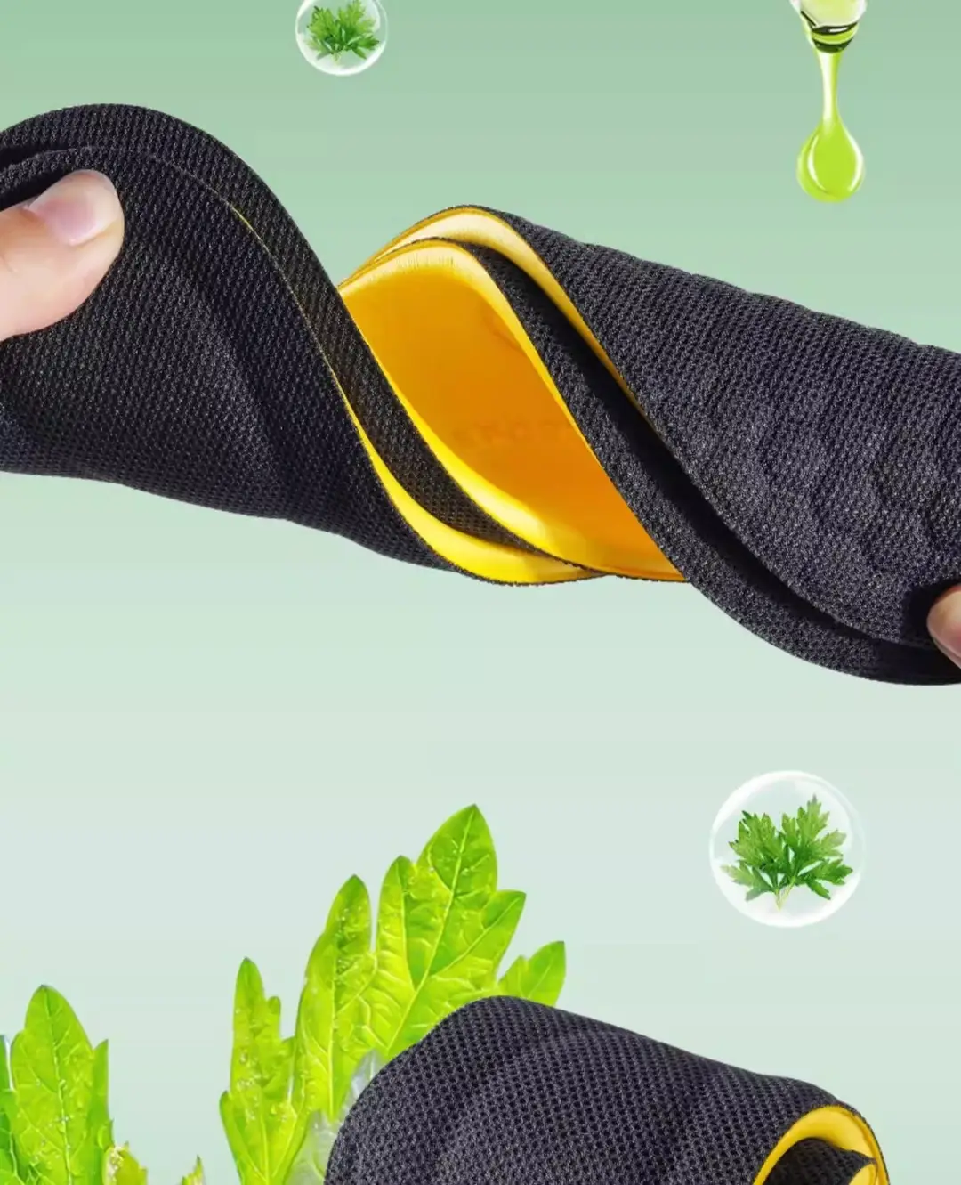 Sports Insoles for Men and Women, Deodorizing, Breathable, Sweat-Absorbing, Anti-Odor, Soft, Comfortable for Long Standing, Shock-Absorbing, Li-Ning Exclusive — feature 3