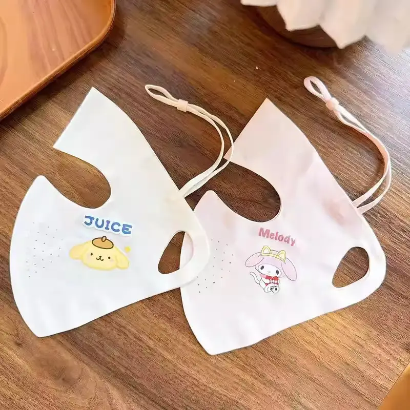 Children's Sun Protection Mask for Girls, Summer Uv Protection Full-Face Mask, Outdoor Ice Silk Cooling Sunshade Face Mask — feature 4