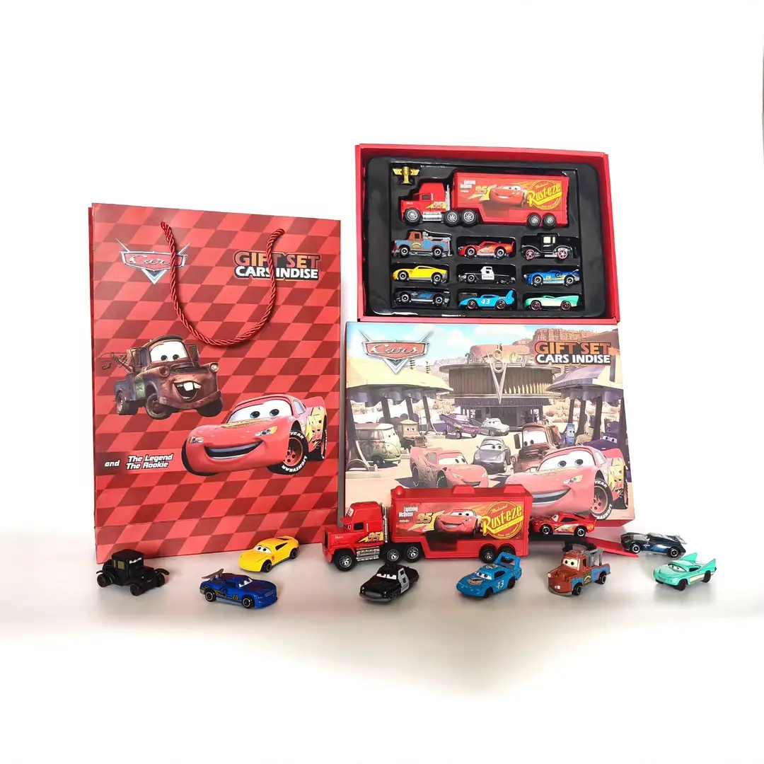 Cars 3 Lightning Mcqueen Children's Toy Sliding Alloy Car Black Storm 2 Mater Boy Gift