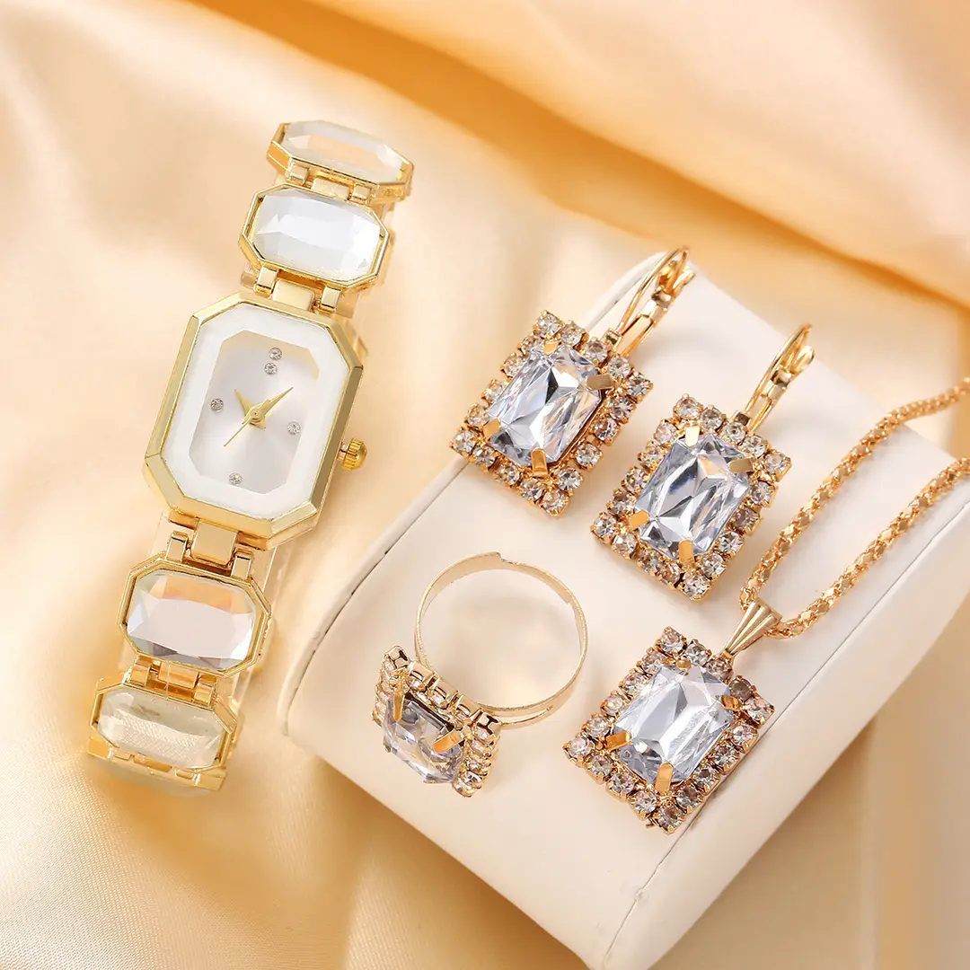 New Style Small Ice Sugar Watch for Women, Ladies' Wristwatch, Light Luxury Niche Design, High Aesthetic Value, Quartz Watch, Square Set — feature 4