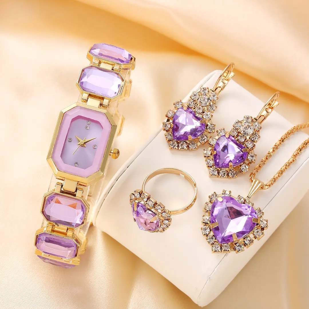 New Style Small Ice Sugar Watch for Women, Ladies' Wristwatch, Light Luxury Niche Design, High Aesthetic Value, Quartz Watch, Square Set - Image 6