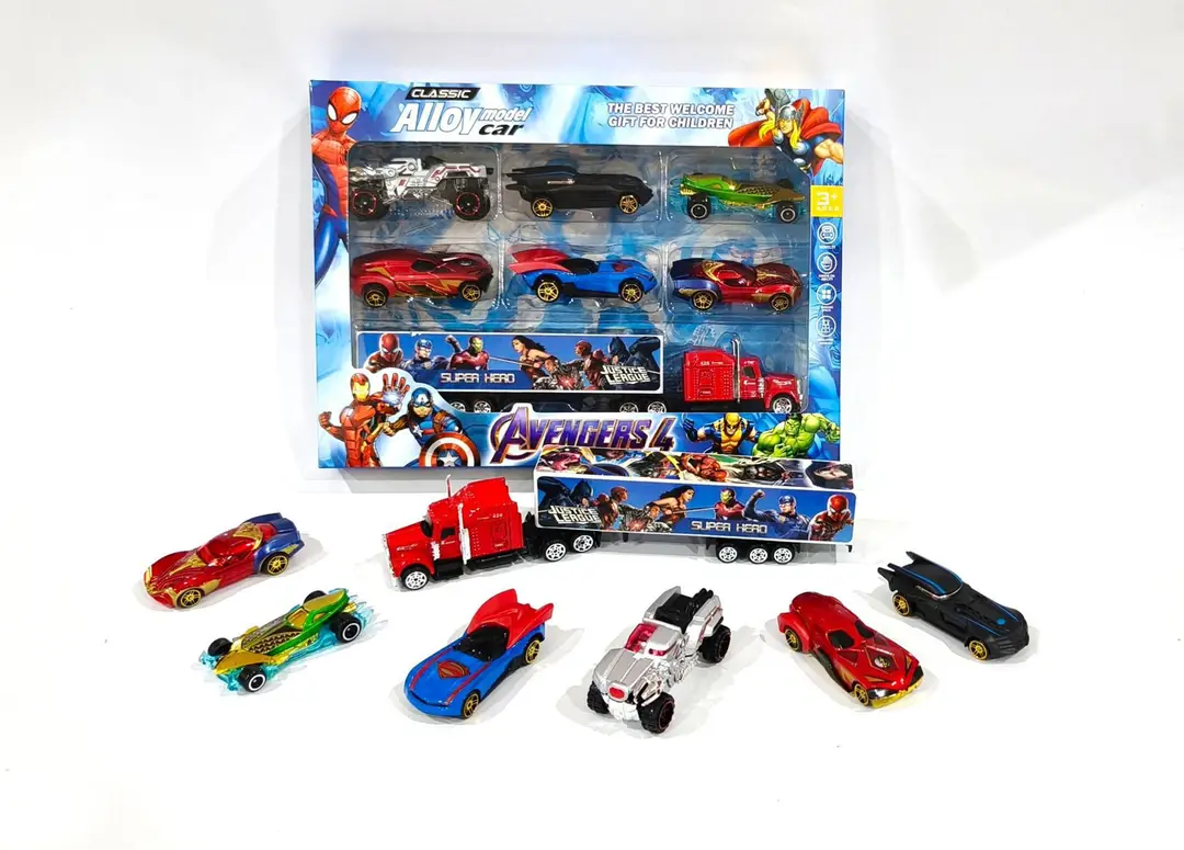 New Character Cross-Border Action Figure 3 Alloy Sliding Non-Returnable Lightning Mcqueen Toy Set Gift Box for Children — feature 12