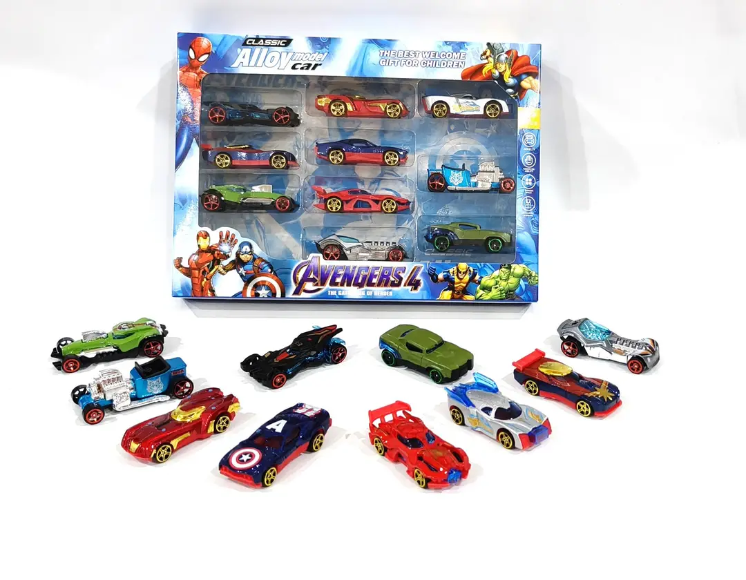 New Character Cross-Border Action Figure 3 Alloy Sliding Non-Returnable Lightning Mcqueen Toy Set Gift Box for Children — feature 4