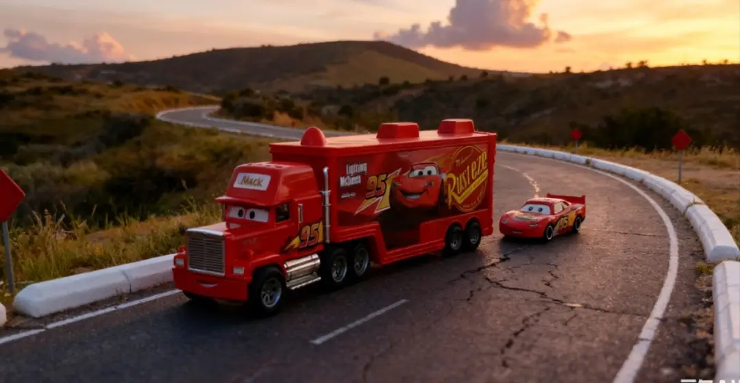New Character Cross-Border Action Figure 3 Alloy Sliding Non-Returnable Lightning Mcqueen Toy Set Gift Box for Children — feature 6