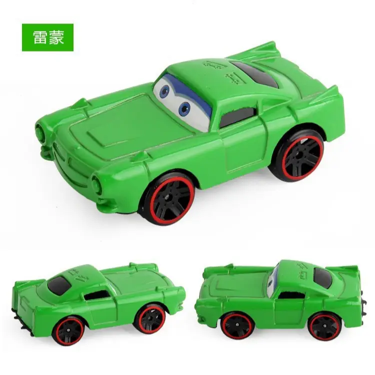 New Character Cross-Border Action Figure 3 Alloy Sliding Non-Returnable Lightning Mcqueen Toy Set Gift Box for Children