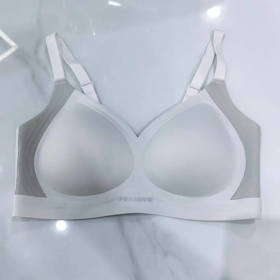 Xiumai 605 Seamless, Comfortable, Soft Support Bra with Fixed Cups, Breathable, Soft, Wireless Vest-Style Bra