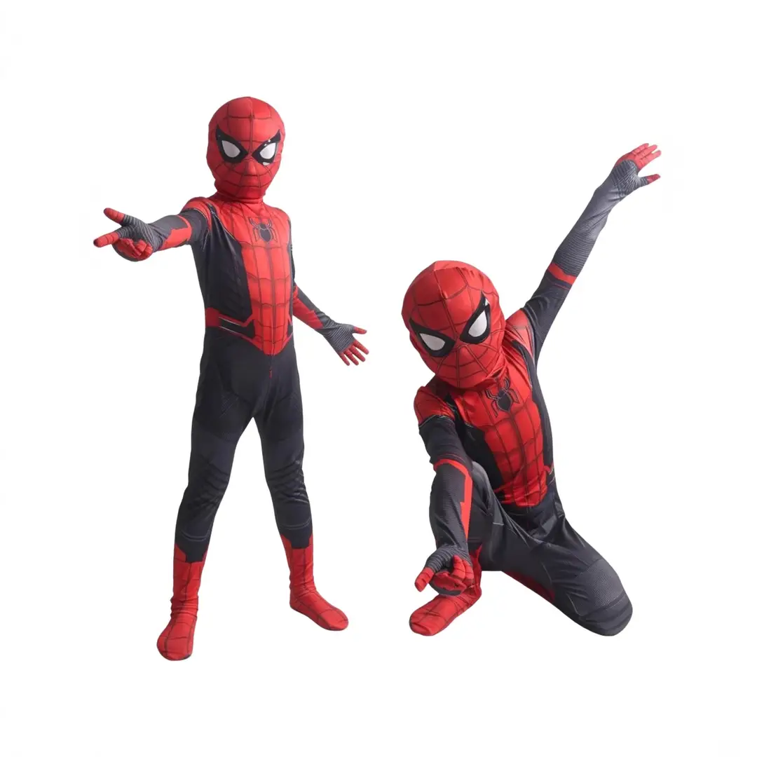 Spider-Man Tights Far from Home Adult Cosplay Anime Costume Halloween Children's Miles Jumpsuit