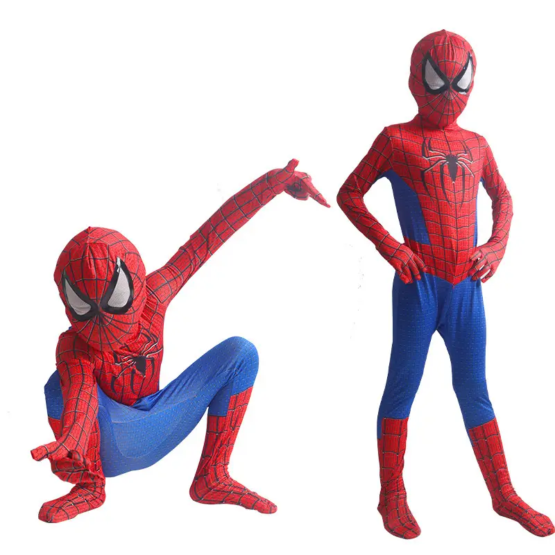 Spider-Man Tights Far from Home Adult Cosplay Anime Costume Halloween Children's Miles Jumpsuit — feature 10
