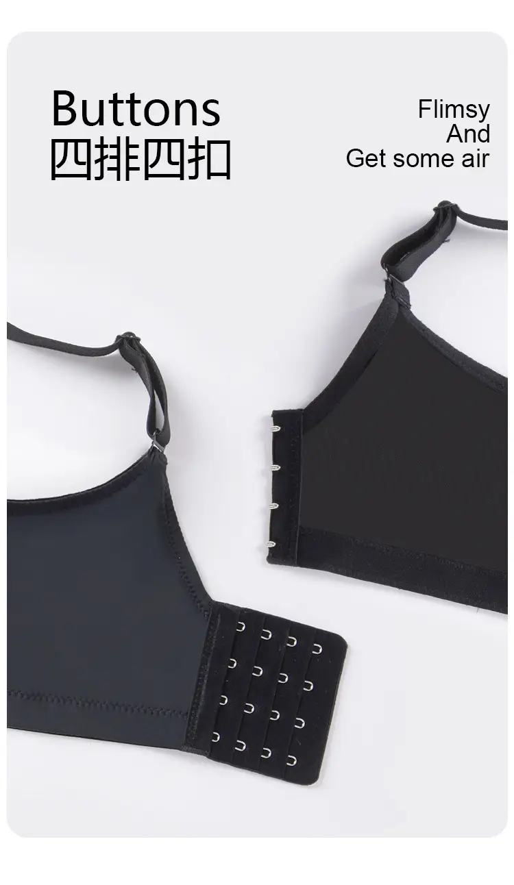 Plus-Size Seamless Bra for Women, Thin Style, Minimizes Large Bust, Anti-Sagging, Gathering and Shaping, Adjustable Bra for Plus-Size Women, Cross-Border — feature 22