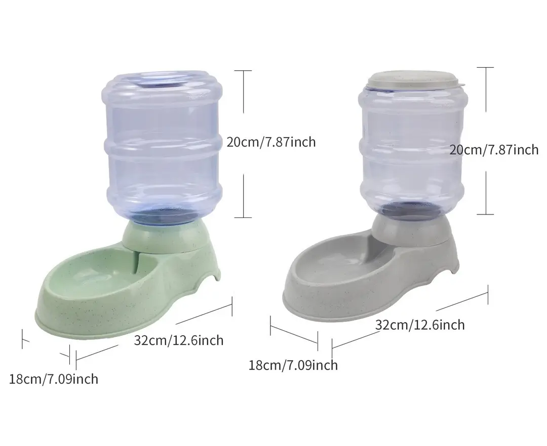 Cross-Border Pet Water Dispenser 3.8 Liter Large Capacity Cat and Dog Feeder Water Dispenser Water Feeder Bowl — feature 5