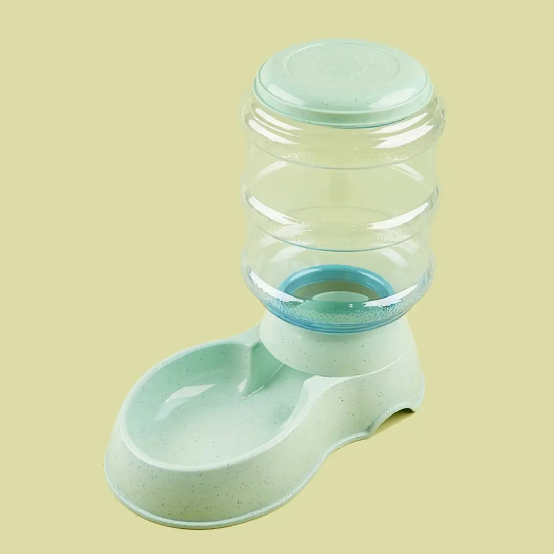 Cross-Border Pet Water Dispenser 3.8 Liter Large Capacity Cat and Dog Feeder Water Dispenser Water Feeder Bowl