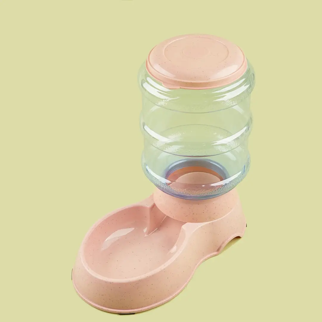 Cross-Border Pet Water Dispenser 3.8 Liter Large Capacity Cat and Dog Feeder Water Dispenser Water Feeder Bowl