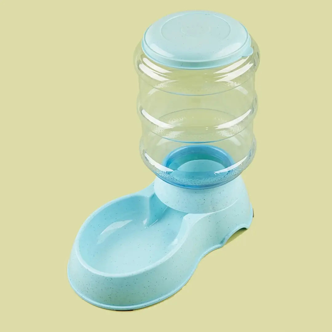 Cross-Border Pet Water Dispenser 3.8 Liter Large Capacity Cat and Dog Feeder Water Dispenser Water Feeder Bowl
