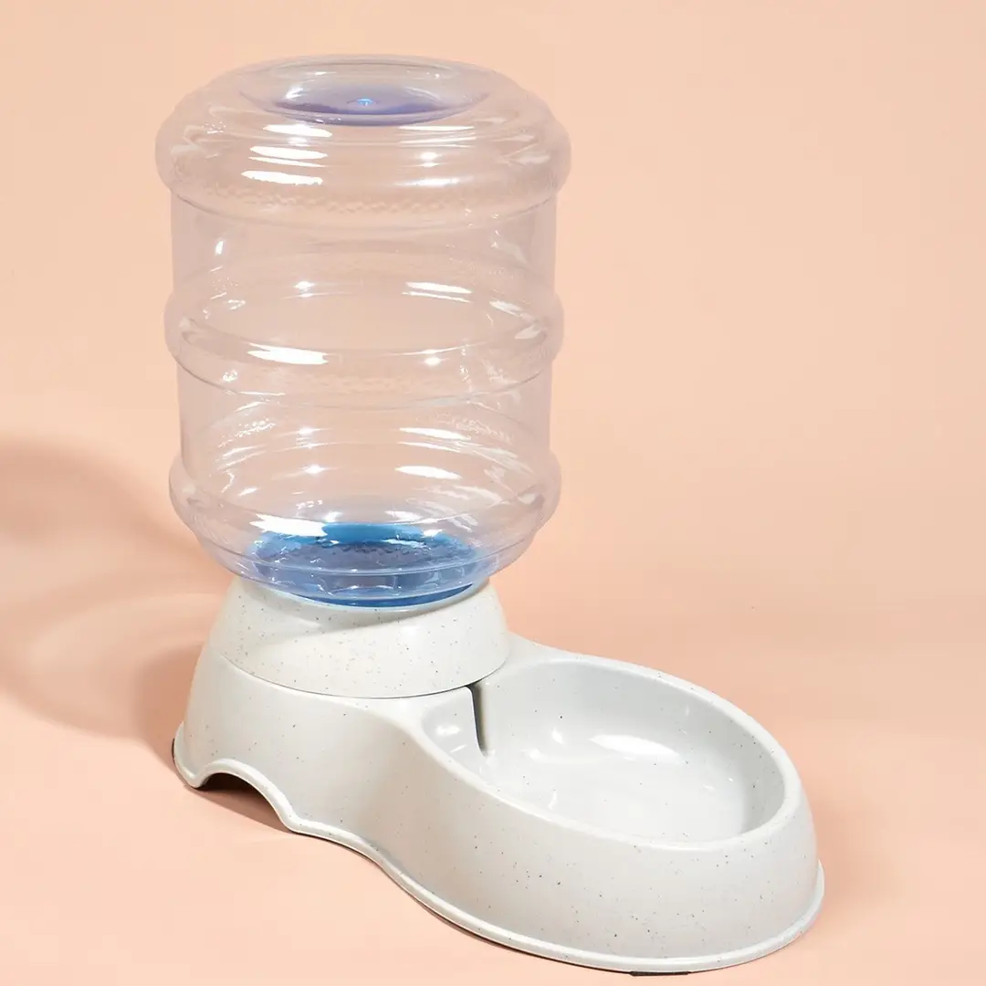 Cross-Border Pet Water Dispenser 3.8 Liter Large Capacity Cat and Dog Feeder Water Dispenser Water Feeder Bowl