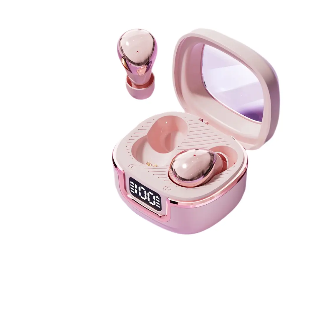 2026 New Model Bean-Shaped Sleep Bluetooth Earphones, Mini Ultra-Small In-Ear Noise-Cancelling High-Quality Sound Long-Lasting Wireless Earbuds