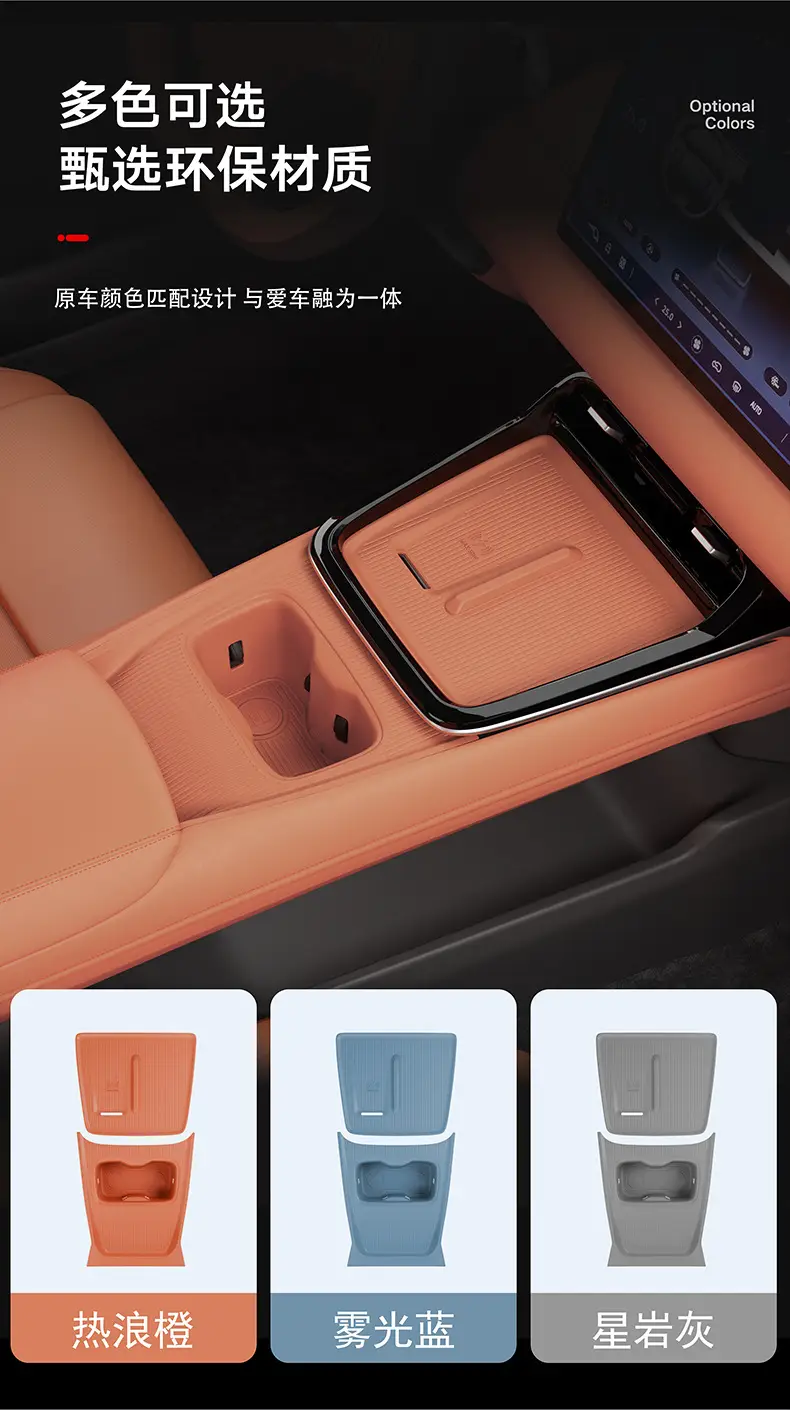 Suitable for 24 Models of Deep Blue S05 Center Console Protection Mat, Multi-Functional Full-Cover Anti-Slip Mat, Automotive Accessories Modification Parts — feature 4