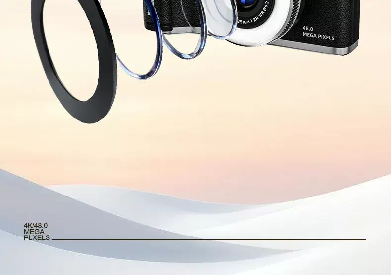 Digital CCD camera, high-definition foldable flip-screen selfie camera, student campus gift, children's birthday present — feature 11