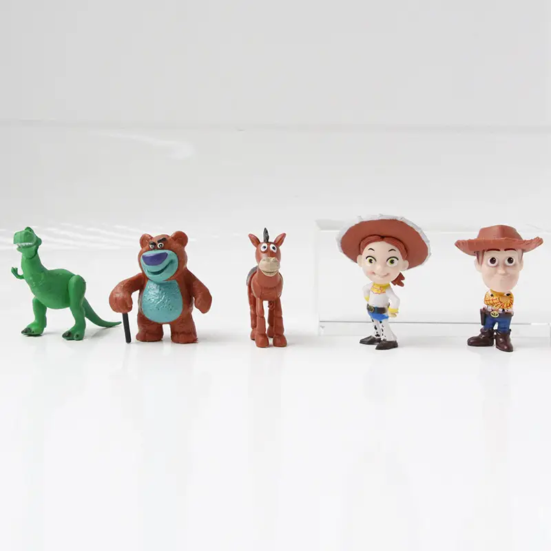 New Toy Story Dolls, Anime Buzz, Woody, and Three-Eyed Alien Toy Models, Cake Decorations, Figurines — feature 2