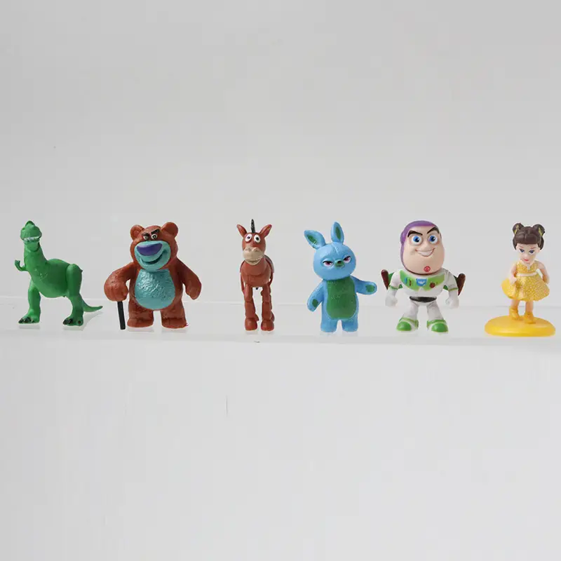 New Toy Story Dolls, Anime Buzz, Woody, and Three-Eyed Alien Toy Models, Cake Decorations, Figurines — feature 3