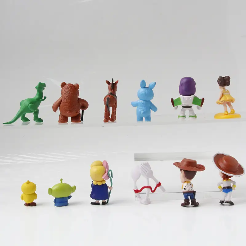New Toy Story Dolls, Anime Buzz, Woody, and Three-Eyed Alien Toy Models, Cake Decorations, Figurines — feature 6
