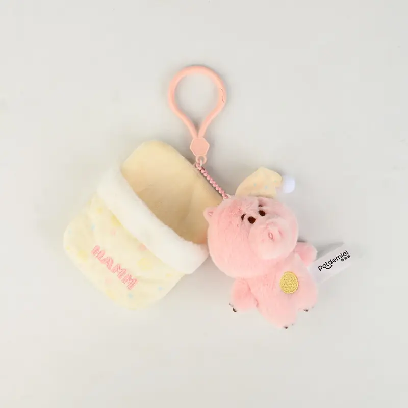 Authentic Disney Plush Toy Strawberry Bear Doll, Toy Story Pendant, Woody Backpack Charm, Crossbody Bag — feature 7