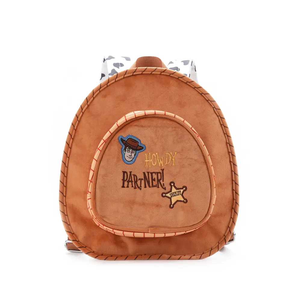 Authentic Disney Plush Toy Strawberry Bear Doll, Toy Story Pendant, Woody Backpack Charm, Crossbody Bag
