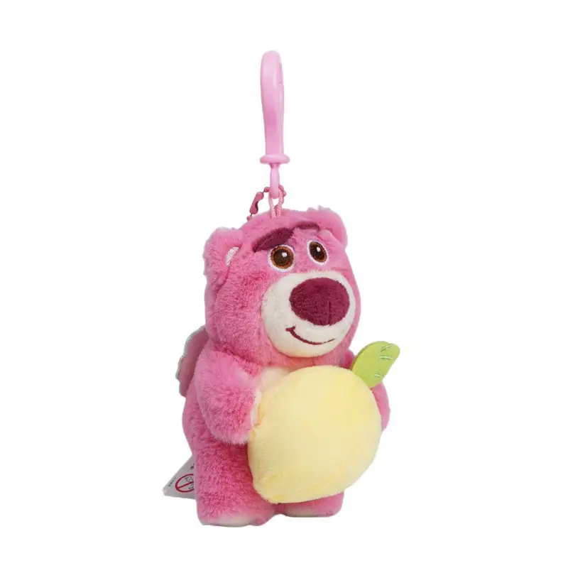 Authentic Disney Plush Toy Strawberry Bear Doll, Toy Story Pendant, Woody Backpack Charm, Crossbody Bag