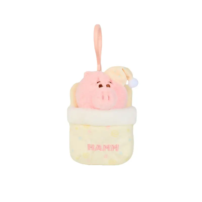 Authentic Disney Plush Toy Strawberry Bear Doll, Toy Story Pendant, Woody Backpack Charm, Crossbody Bag