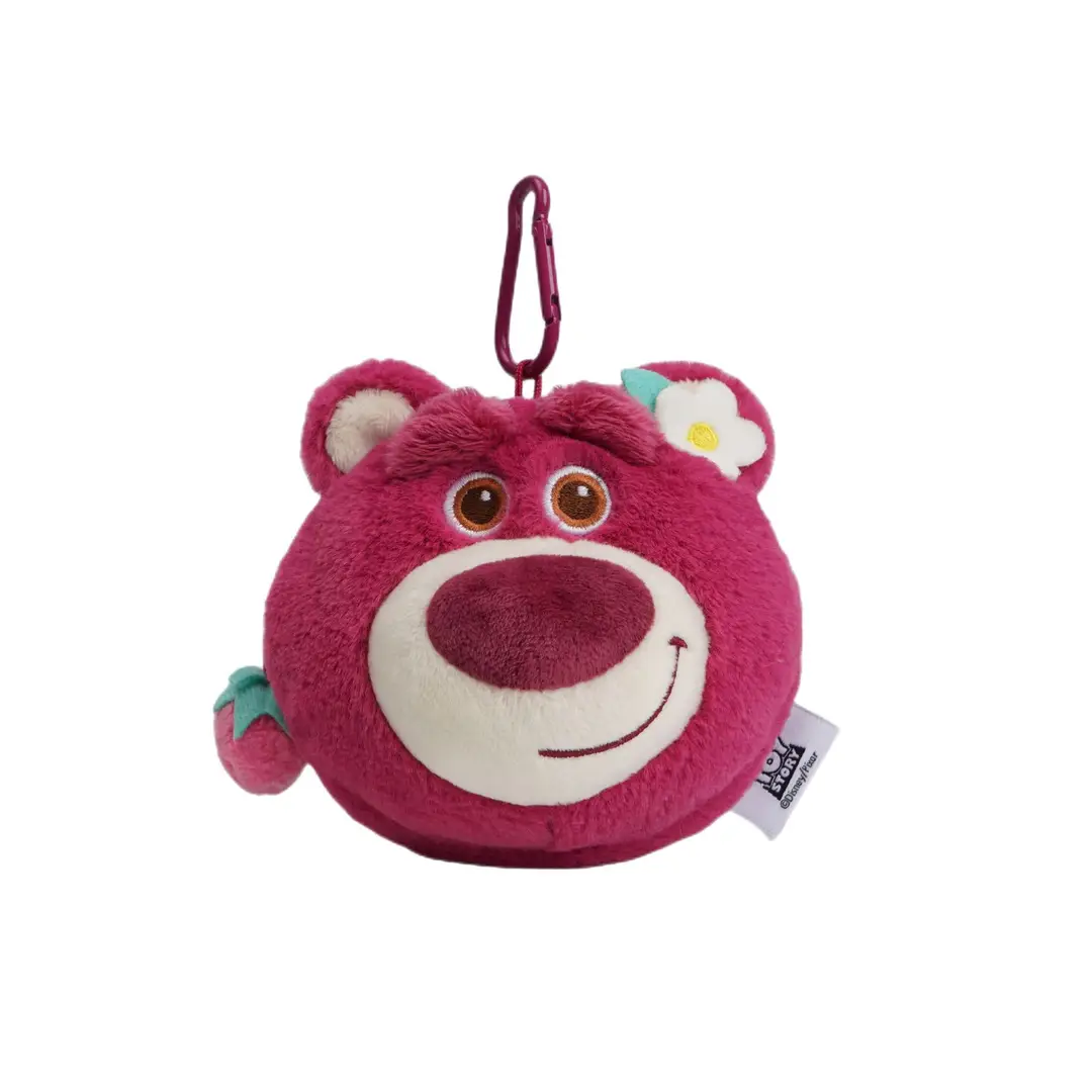 Authentic Disney Plush Toy Strawberry Bear Doll, Toy Story Pendant, Woody Backpack Charm, Crossbody Bag
