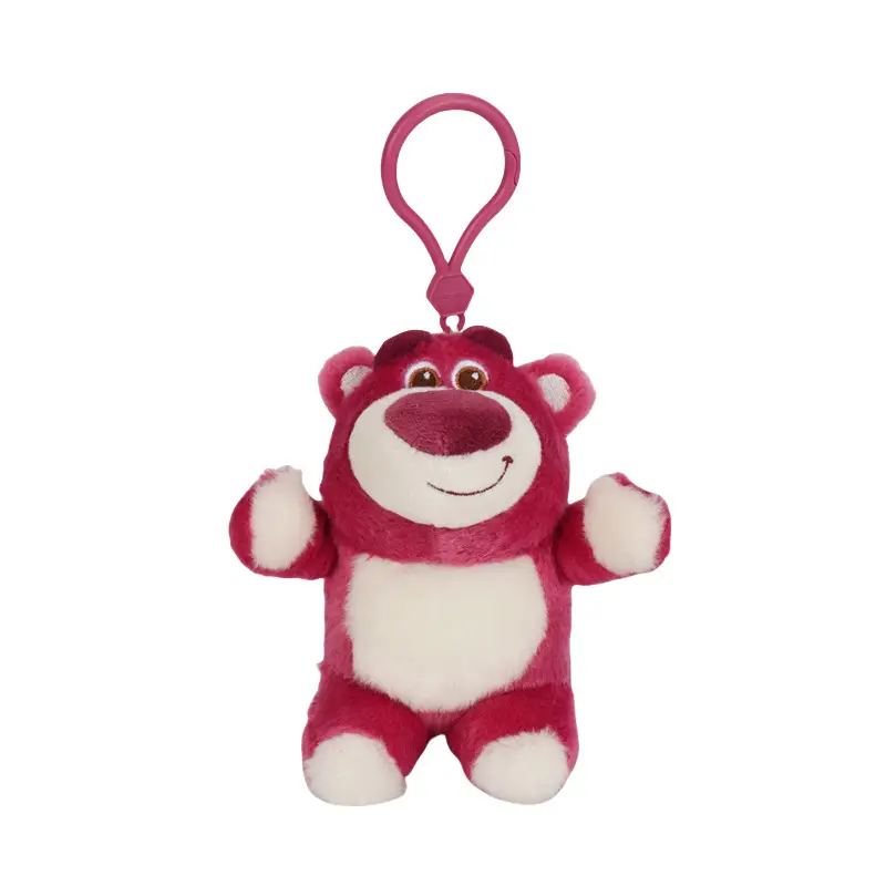 Authentic Disney Plush Toy Strawberry Bear Doll, Toy Story Pendant, Woody Backpack Charm, Crossbody Bag