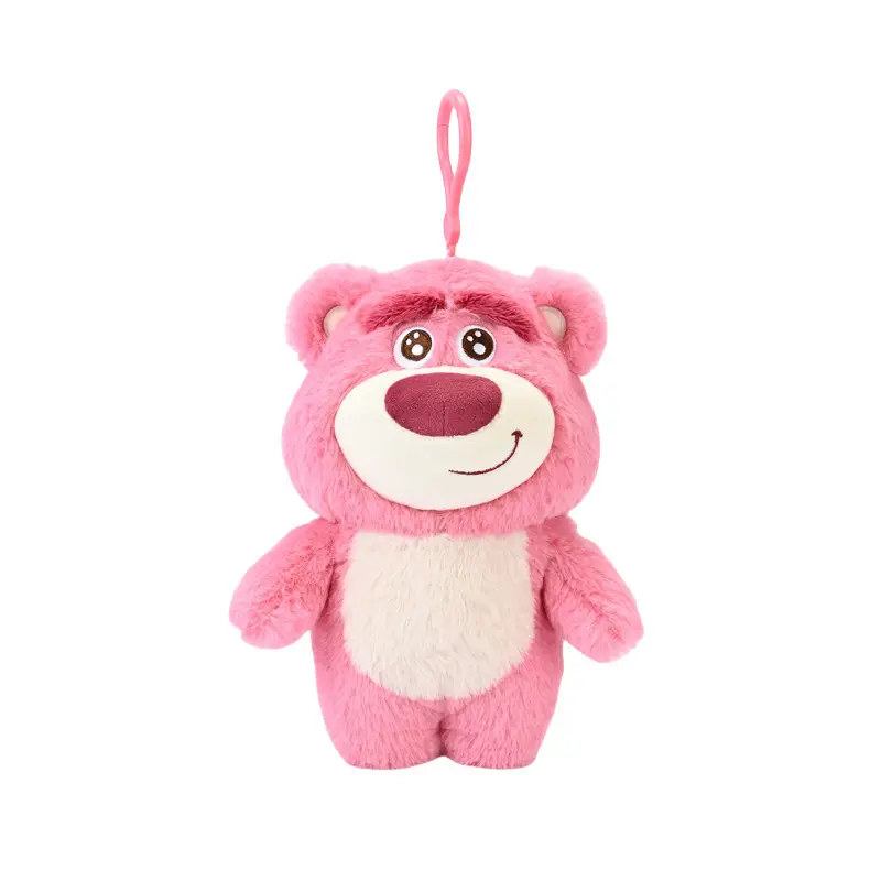 Authentic Disney Plush Toy Strawberry Bear Doll, Toy Story Pendant, Woody Backpack Charm, Crossbody Bag