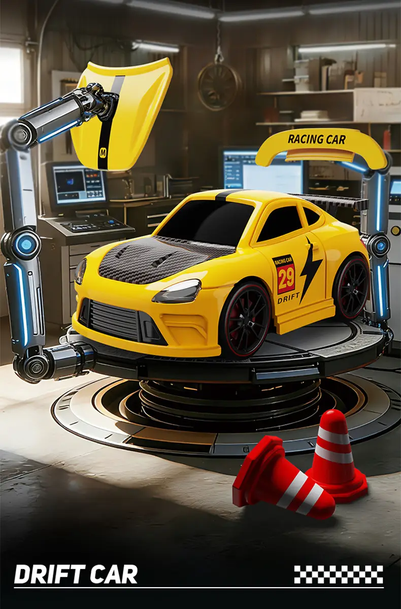Children's Remote Control Car Spray Drift Off-Road Racing Rc Remote Control Car Boys Electric Remote Control Car Toy Cross-Border Wholesale — feature 6